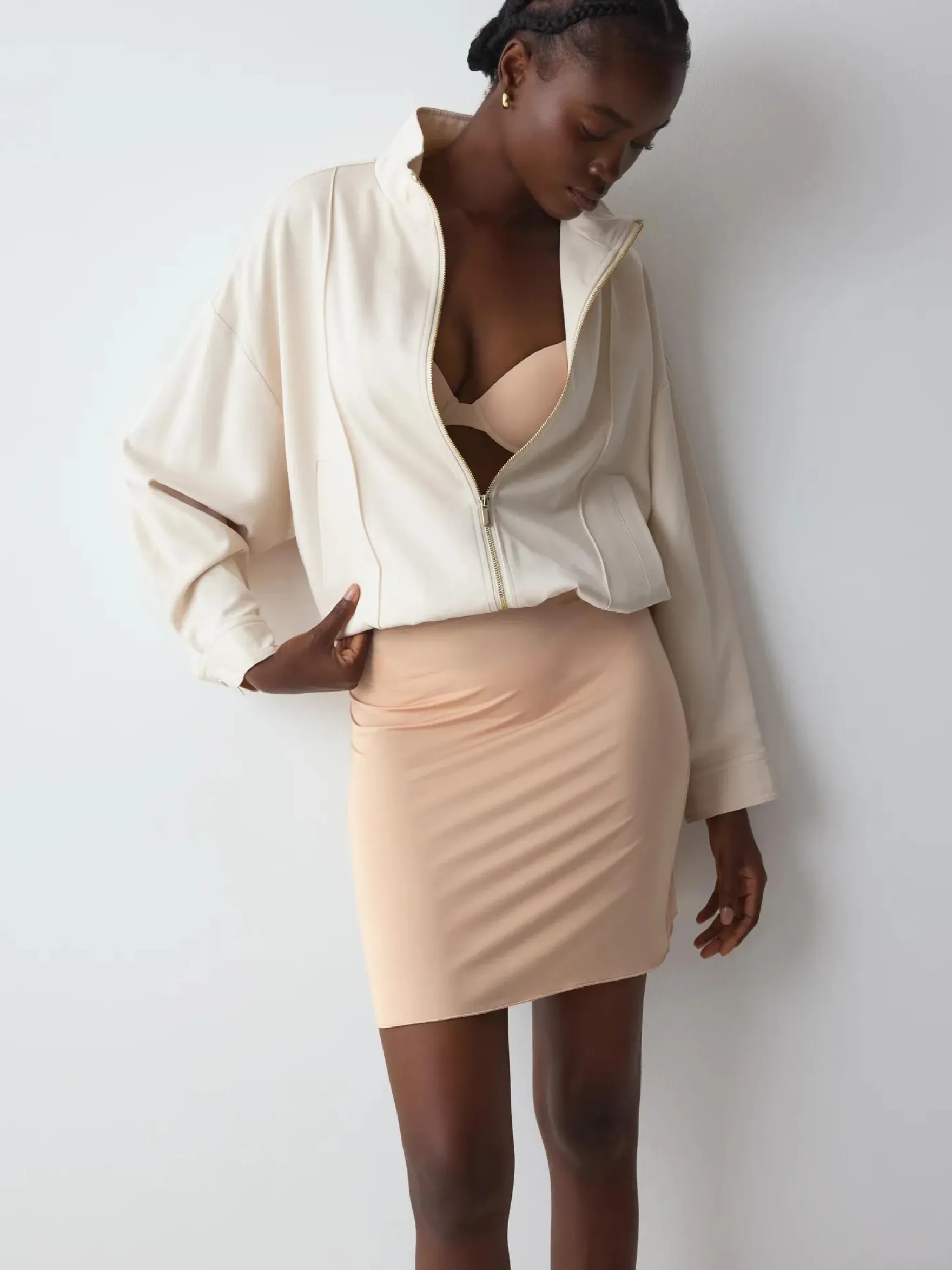 BODY MAKE-UP Slip skirt