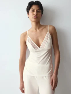 COMFORT ALLURE Top with spaghetti straps