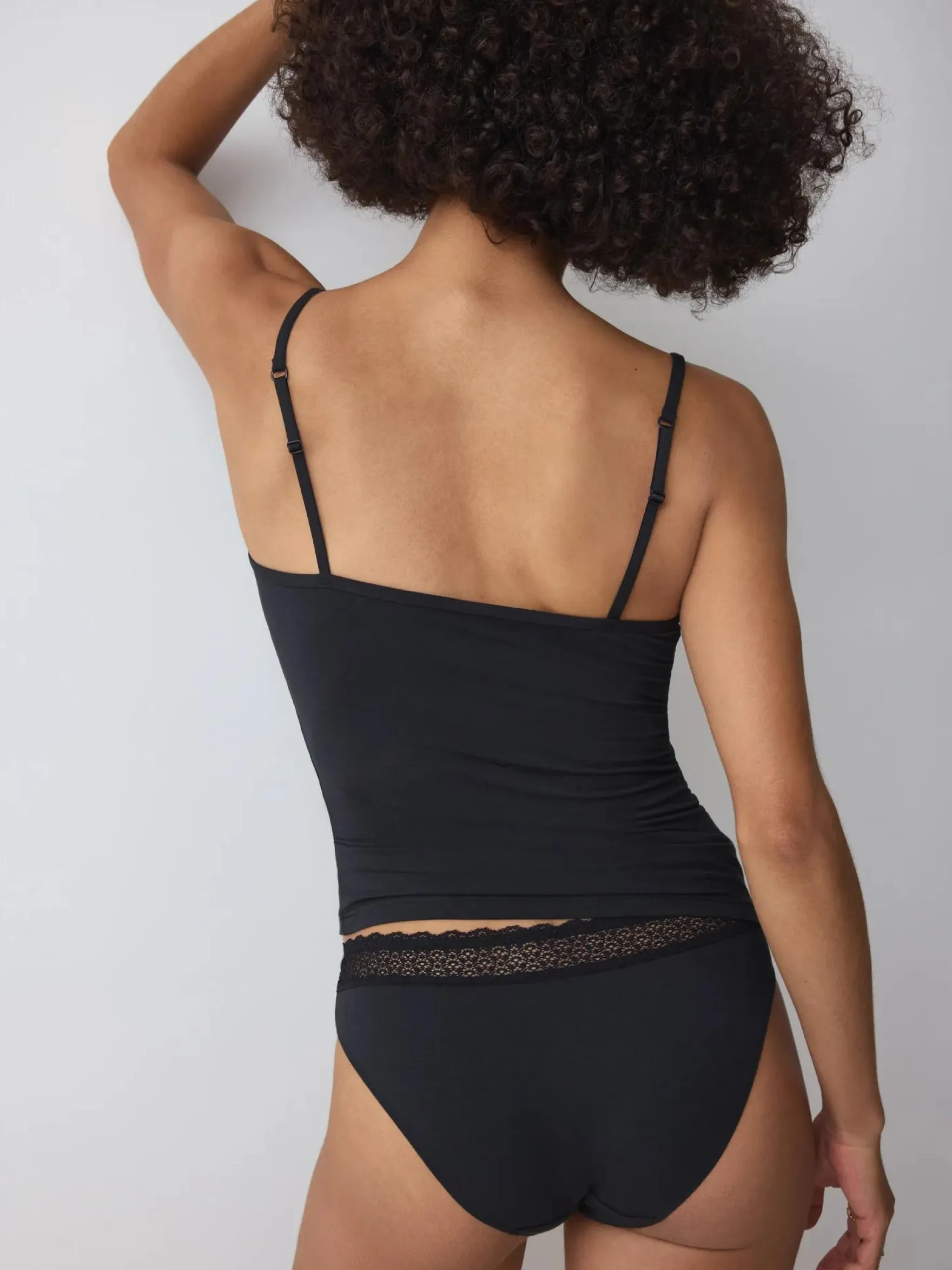 FEEL OF MODAL Top with spaghetti straps