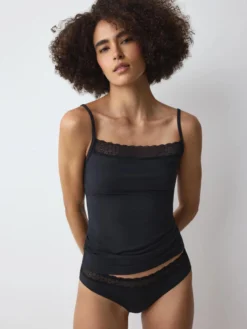 FEEL OF MODAL Top with spaghetti straps