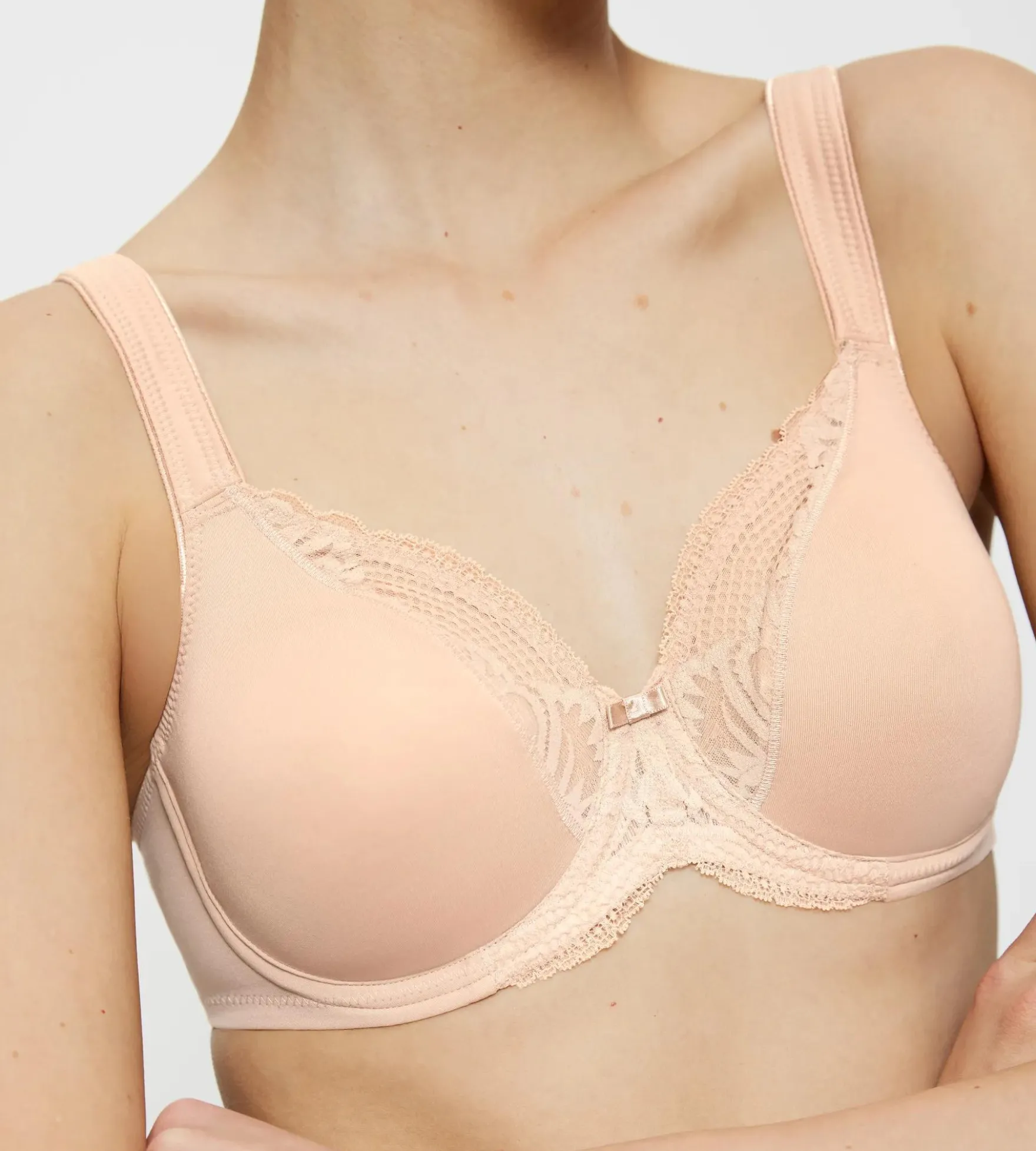 MODERN LACE+COTTON Wired bra