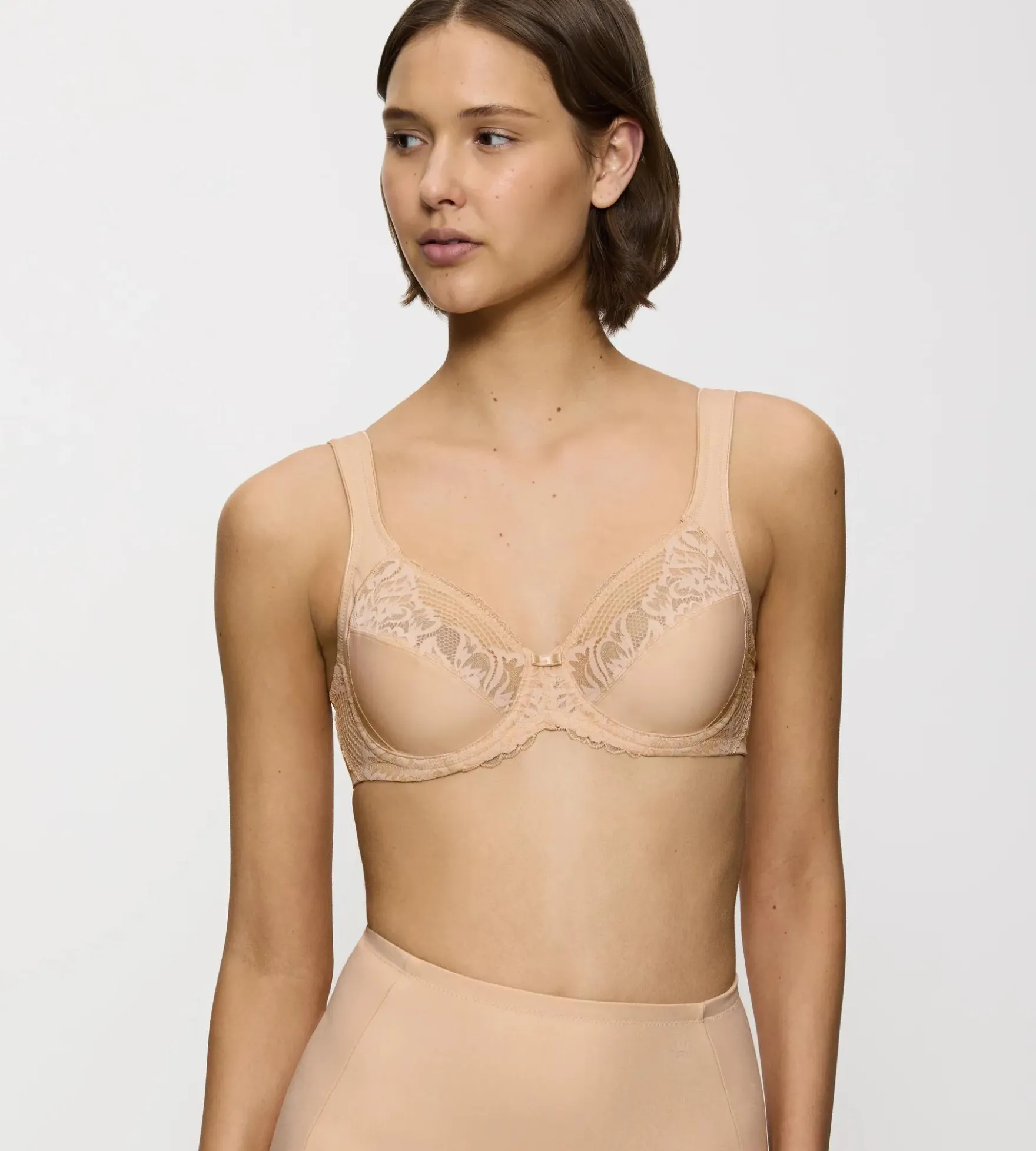 MODERN LACE+COTTON Wired bra
