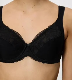 MODERN LACE+COTTON Wired bra