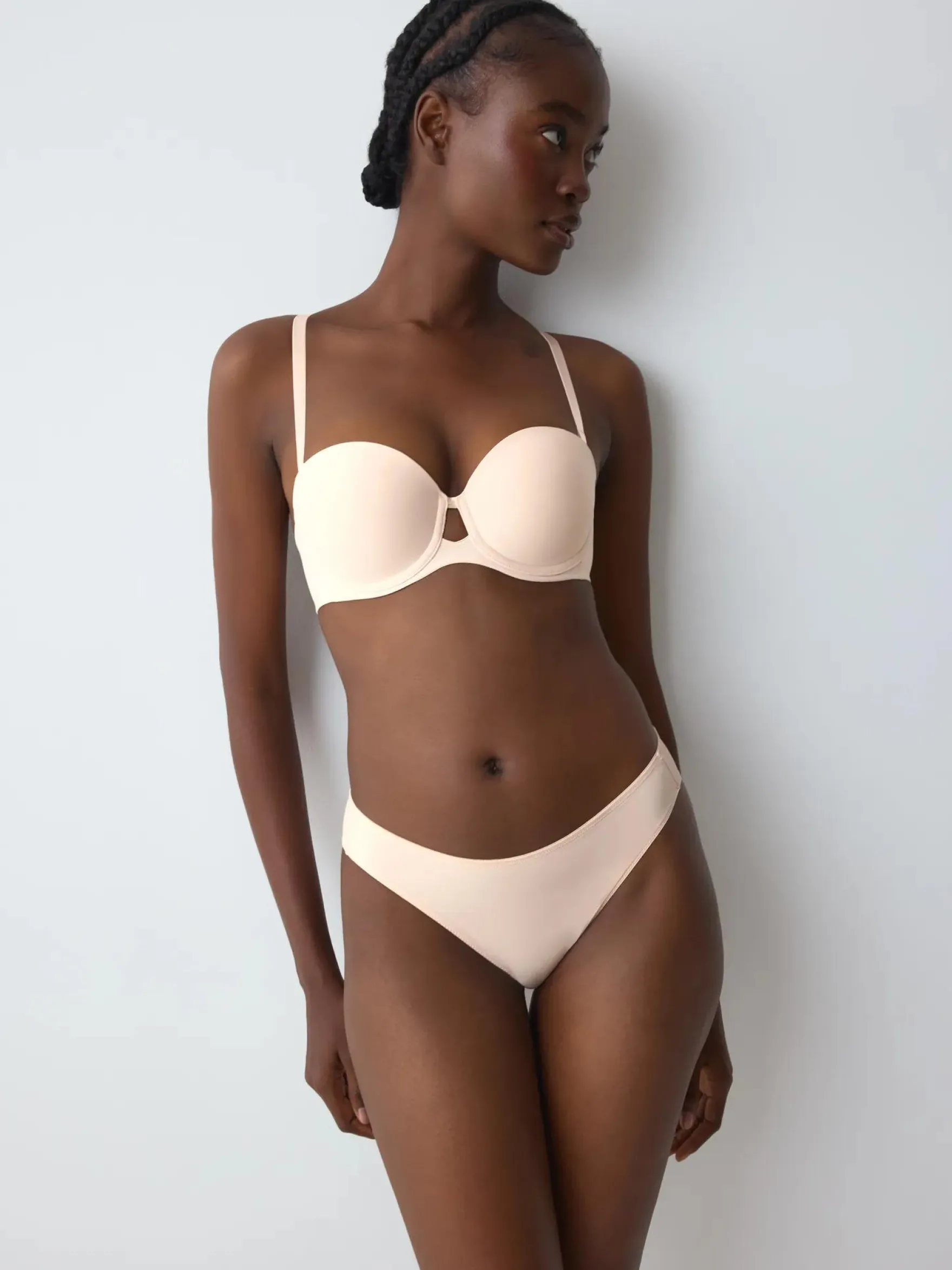 PURE MICRO Wired padded bra with detachable straps