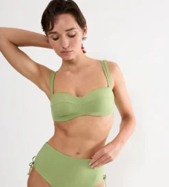SUMMER ALLURE Padded bikini top with detachable straps