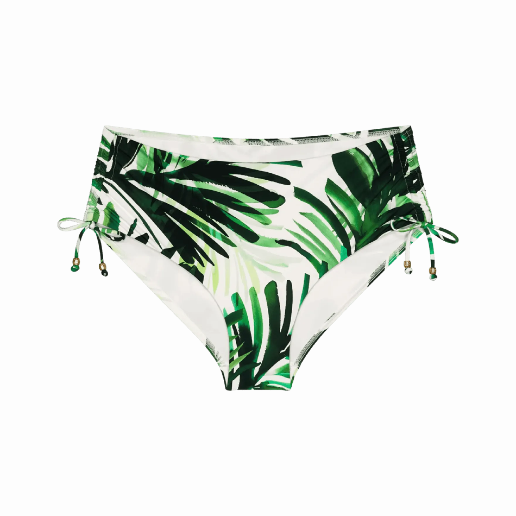 SUMMER PALM Maxi bikini bottoms