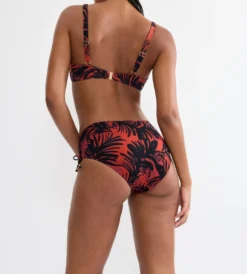 SUMMER PALM Maxi bikini bottoms