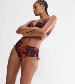 SUMMER PALM Maxi bikini bottoms