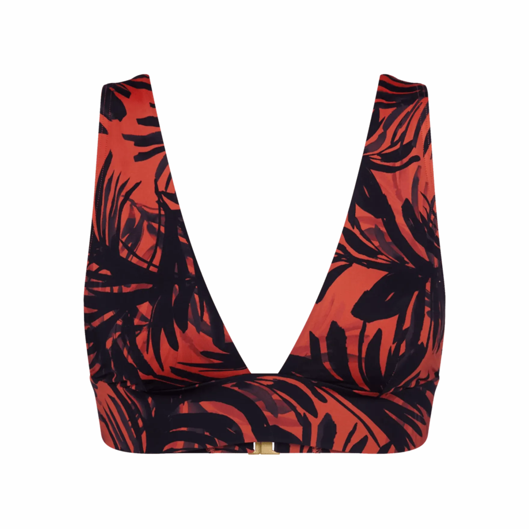 SUMMER PALM Padded bikini top