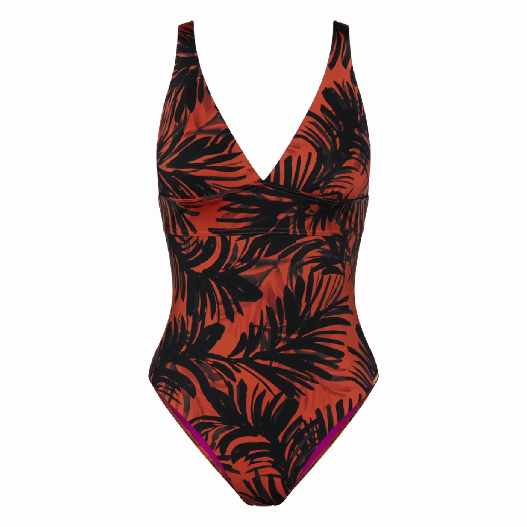 SUMMER PALM Swimsuit with padded cups