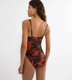 SUMMER PALM Swimsuit with padded cups