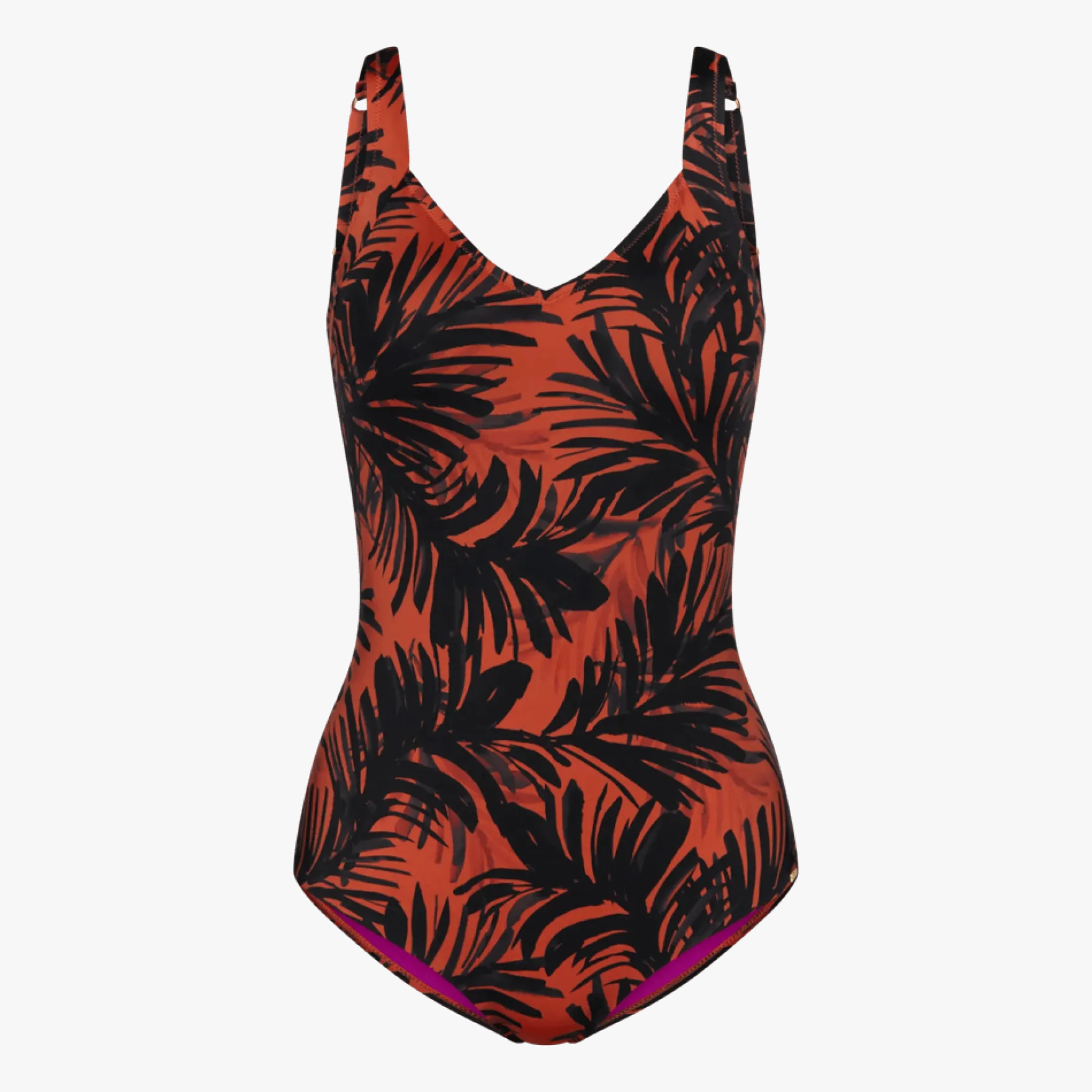 SUMMER PALM Swimsuit with padded cups