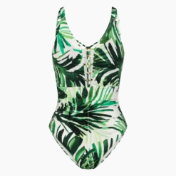 SUMMER PALM Swimsuit with padded cups