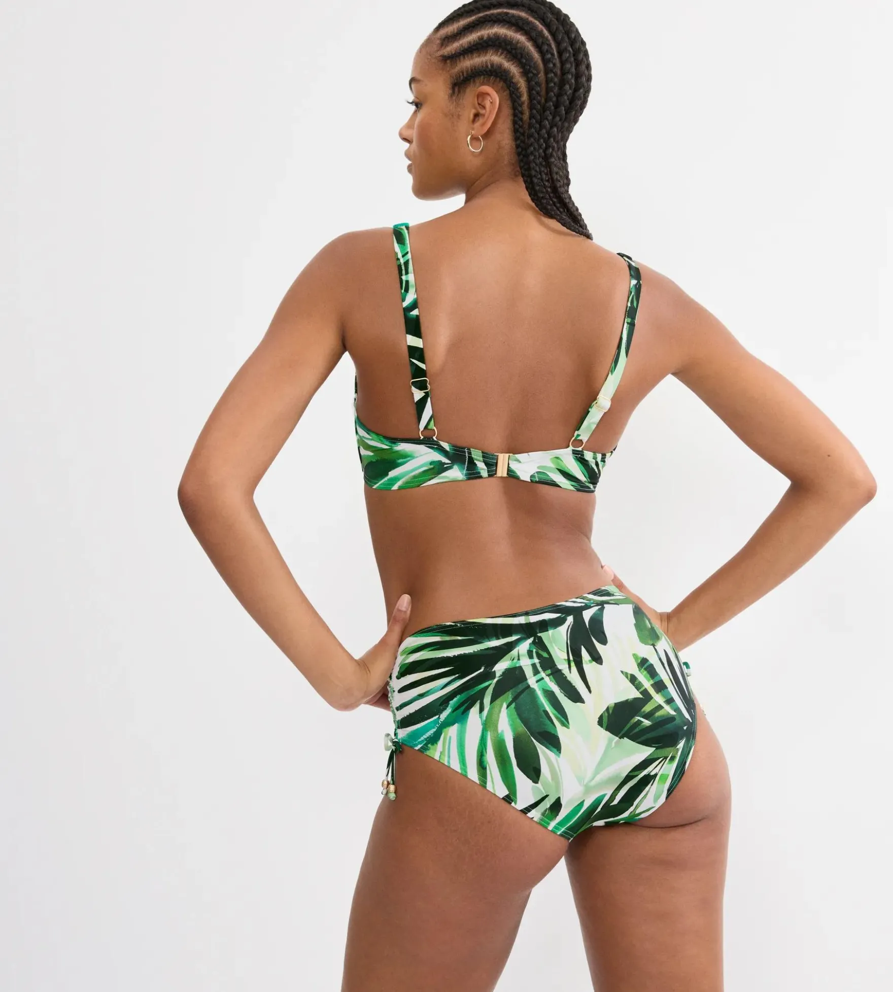 SUMMER PALM Wired bikini top