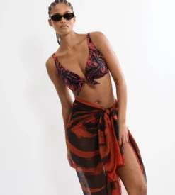 SUMMER PALM Wired bikini top