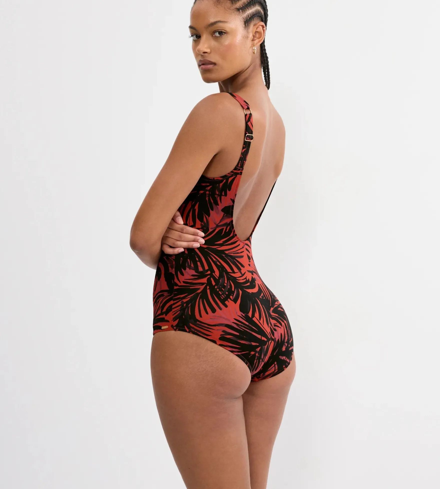 SUMMER PALM Wired swimsuit