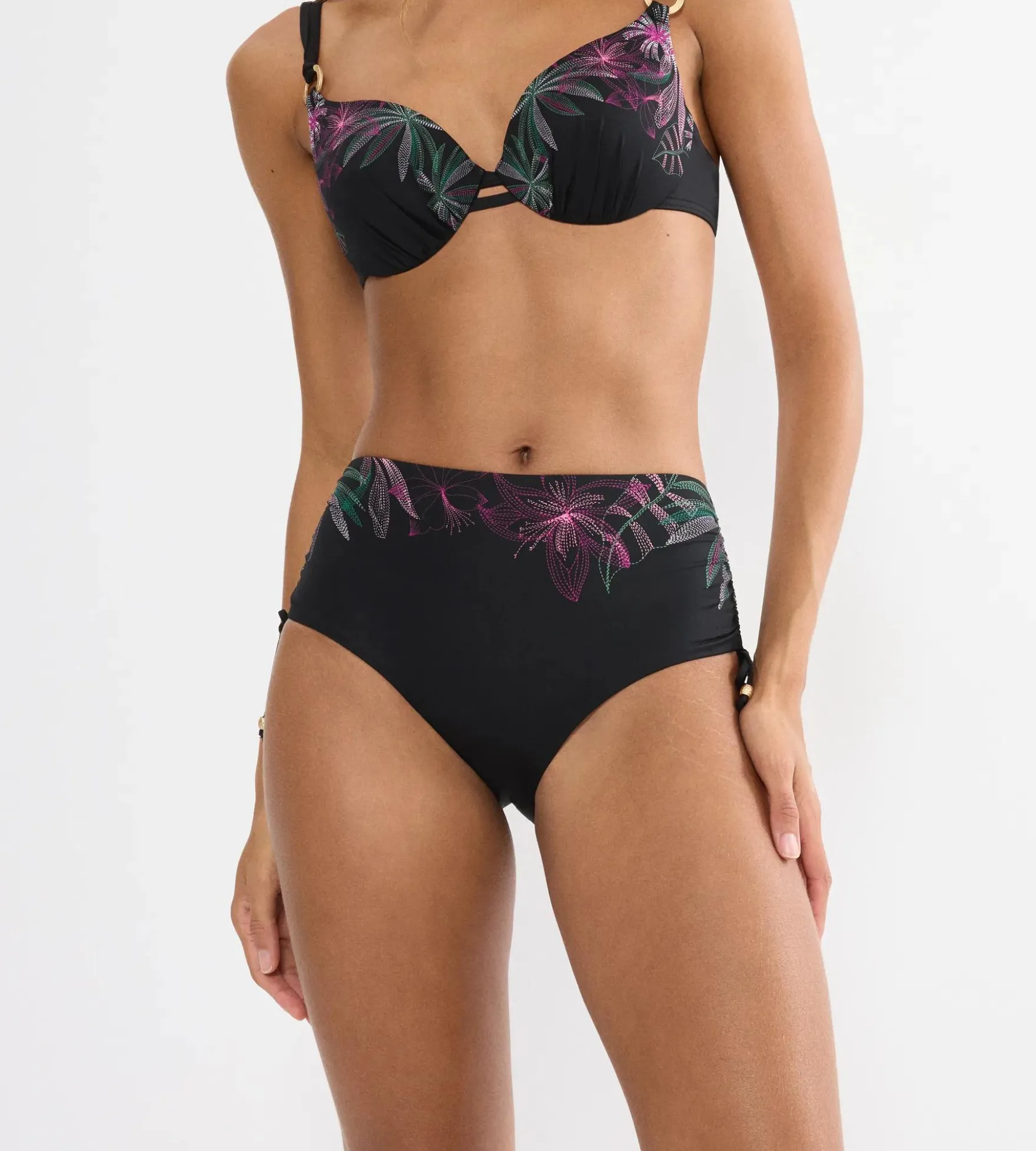 SUMMER TROPICS Maxi bikini bottoms