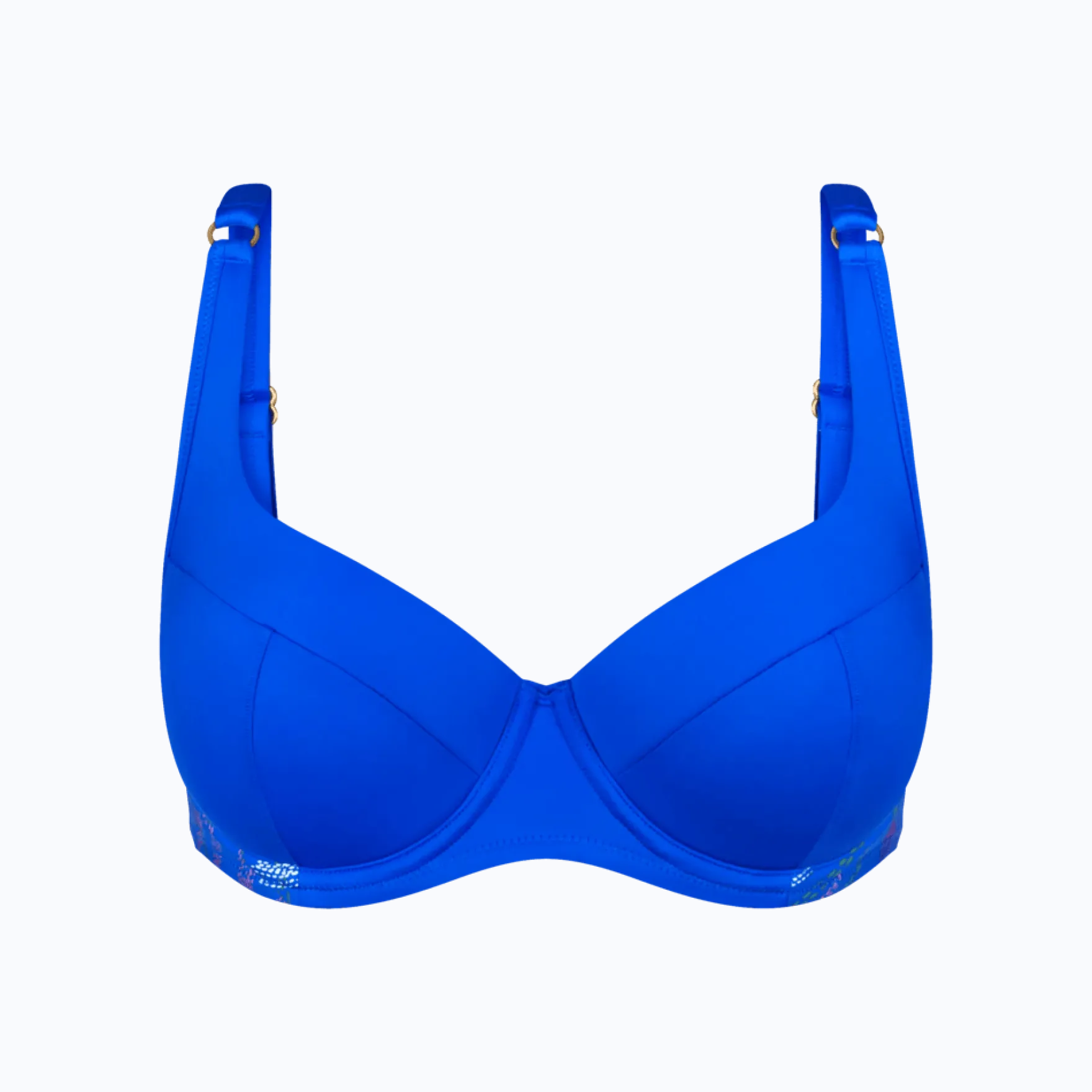 SUMMER TROPICS Minimizer bikini top