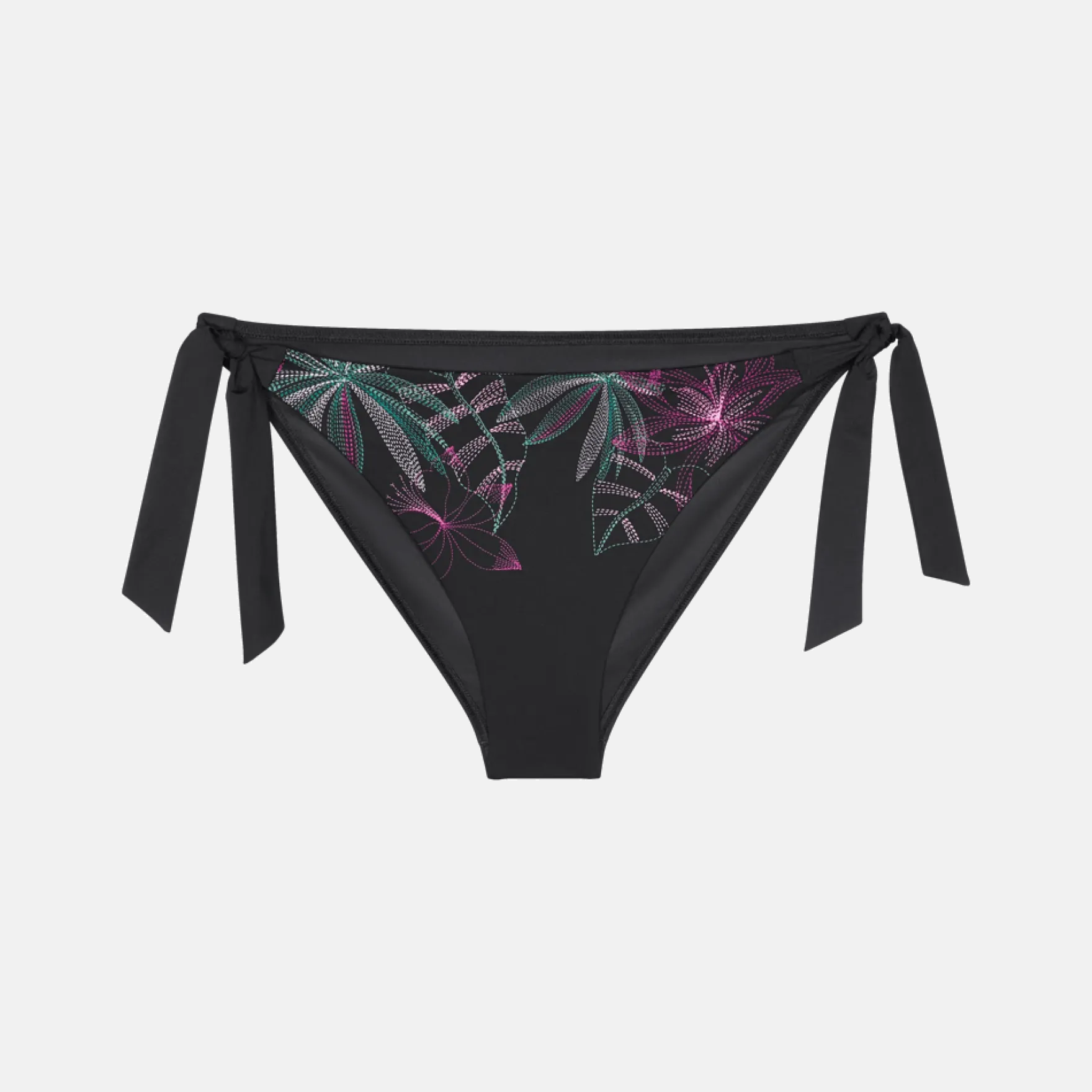 SUMMER TROPICS Tai bikini bottoms