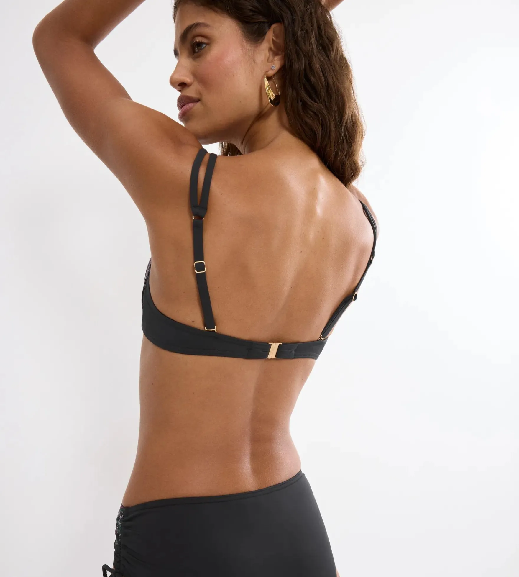 SUMMER TROPICS Wired bikini top with padded cups