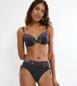 SUMMER TROPICS Wired bikini top with padded cups