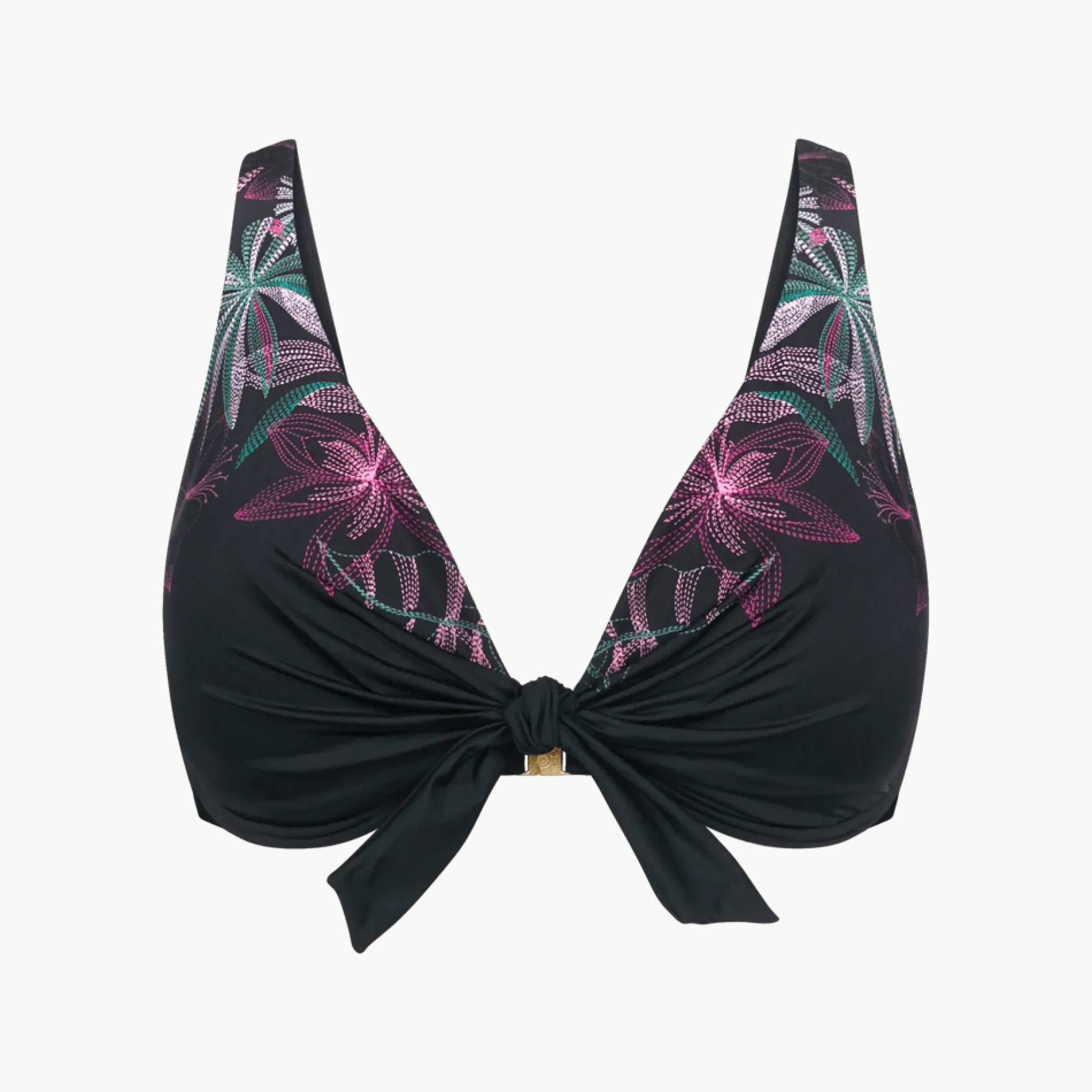 SUMMER TROPICS Wired bikini top