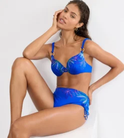 SUMMER TROPICS Wired bikini top with padded cups