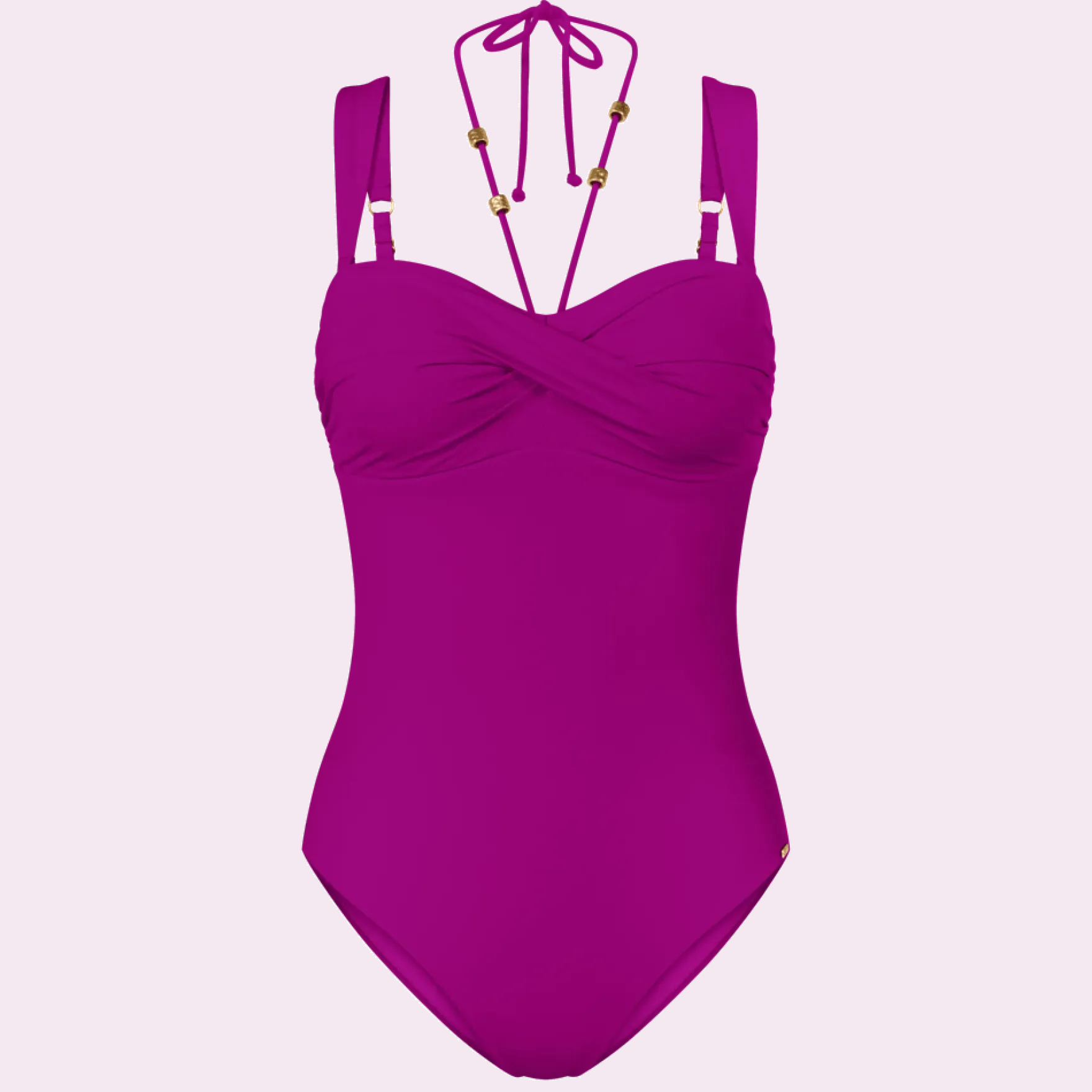 SUMMER TWIST Bandeau swimsuit