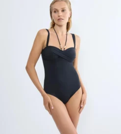 SUMMER TWIST Bandeau swimsuit