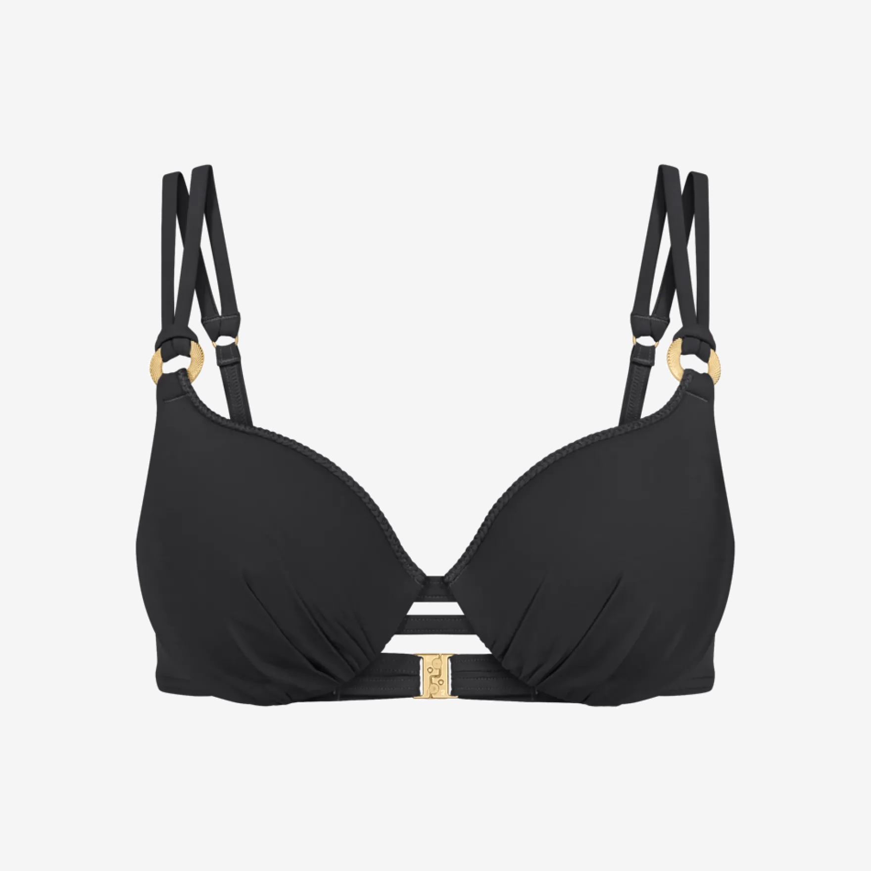 SUMMER TWIST Wired bikini top with padded cups
