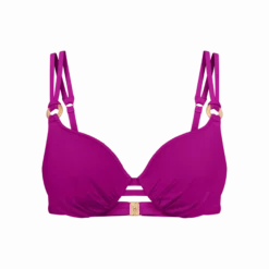 SUMMER TWIST Wired bikini top with padded cups
