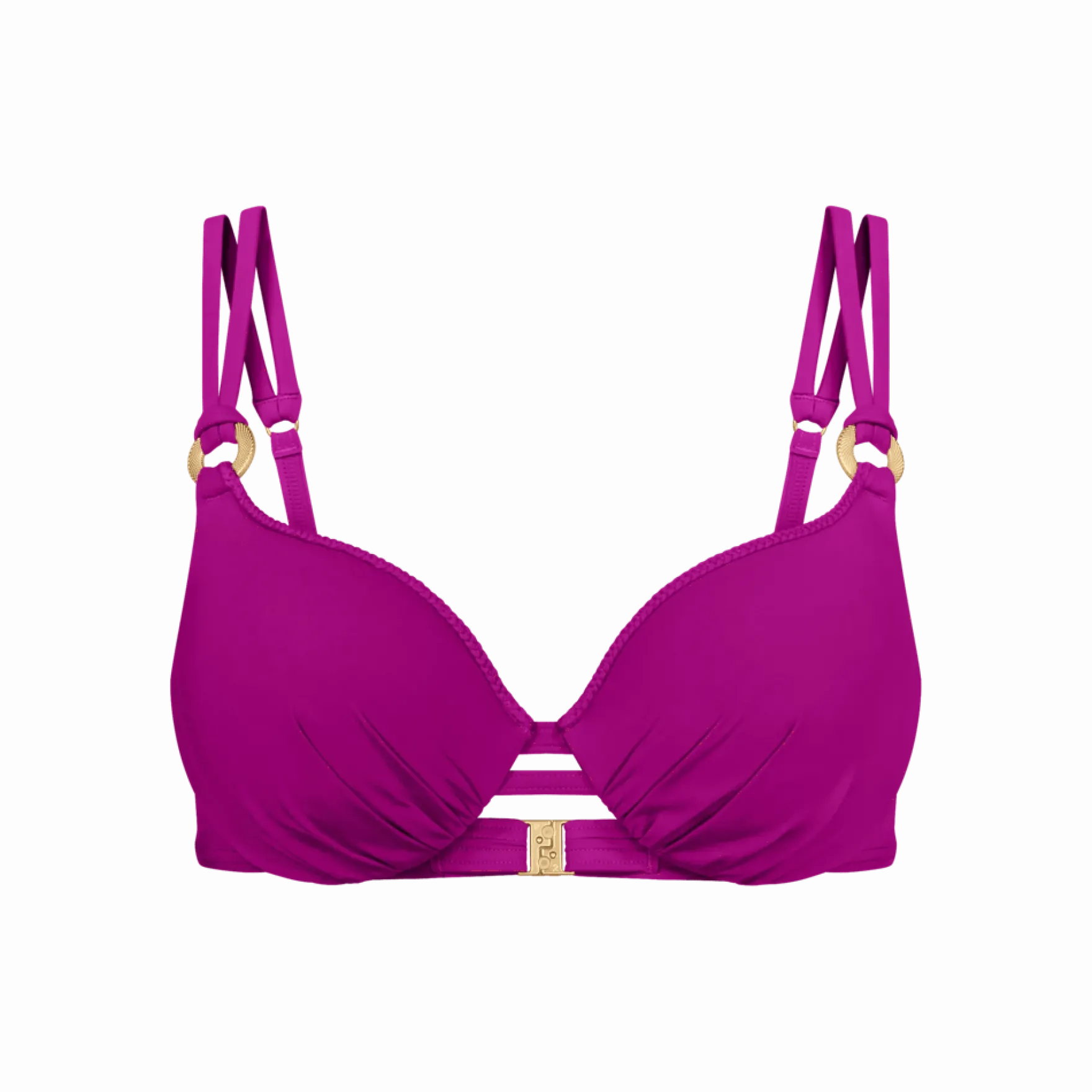 SUMMER TWIST Wired bikini top with padded cups