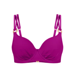 SUMMER TWIST Wired bikini top with padded cups