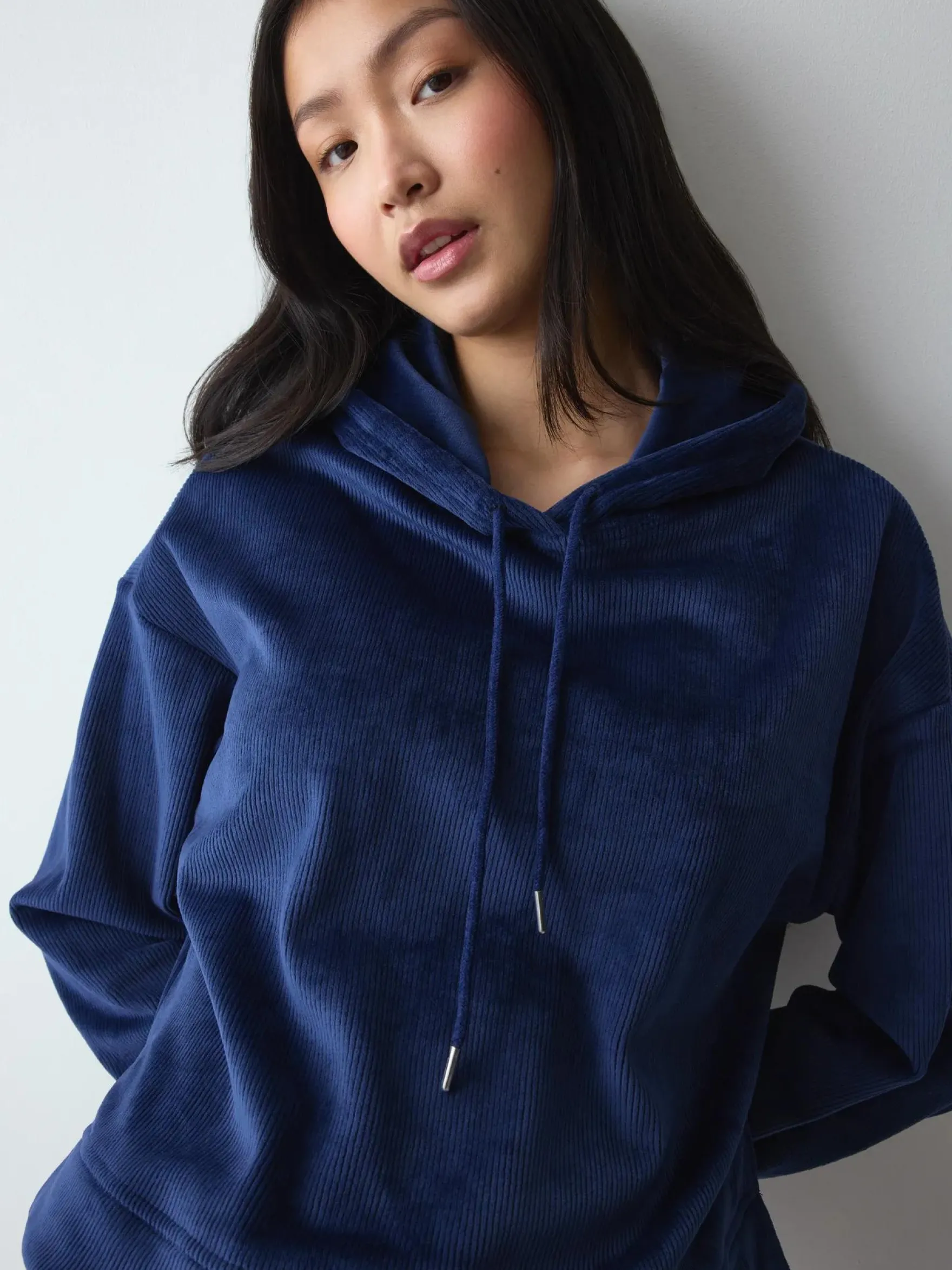 VELOUR RIB Hoodie