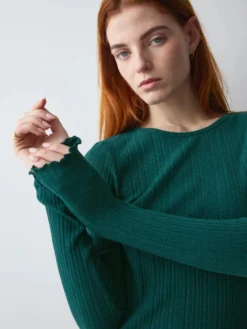 VERSATILE RIB Long-sleeve top