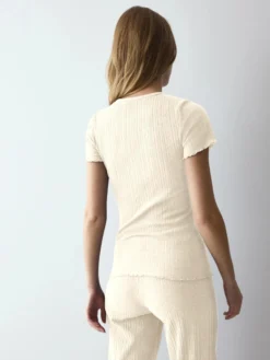 VERSATILE RIB Short-sleeve top